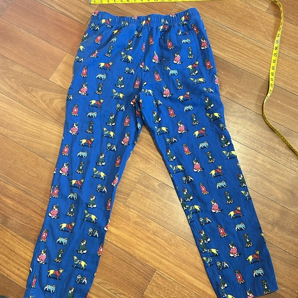 J. Crew Christmas Doggies Pajama Pants - Picture 7 of 7